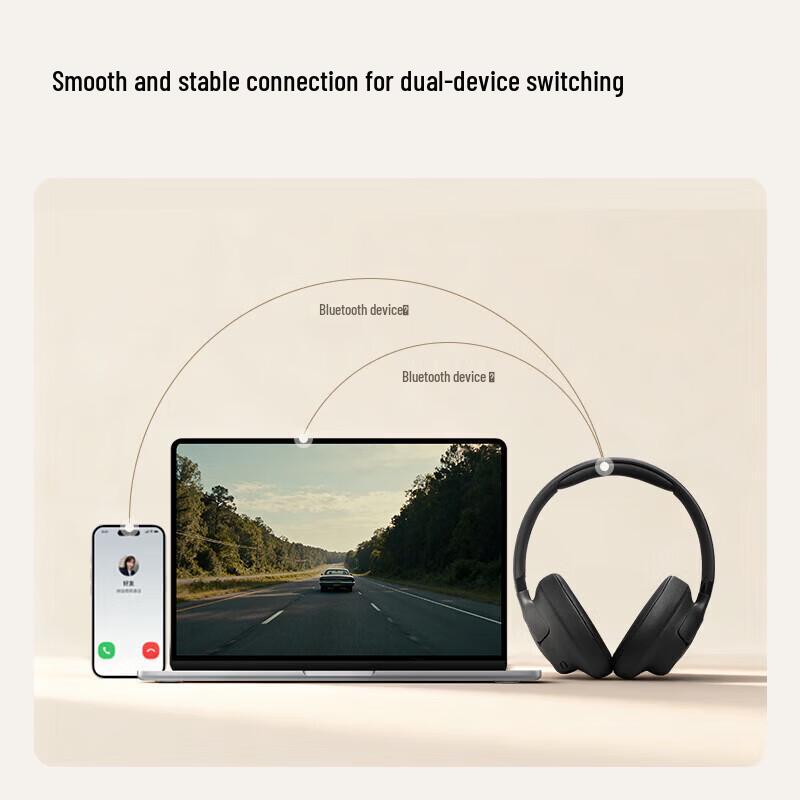 JBL TUNE 730BT Wireless Over-Ear Bluetooth Headphones
