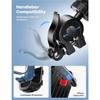 Bike Phone Holder Motorcycle Mount Motorcycle Phone Holder Handlebar Cell Phone Clamp E-Bike Scooter Phone Clip for iPhone 17 Air Pro Max 16 15