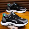 Casual men's shoes new autumn breathable leather sports running shoes men's versatile soft-soled sports men's shoes