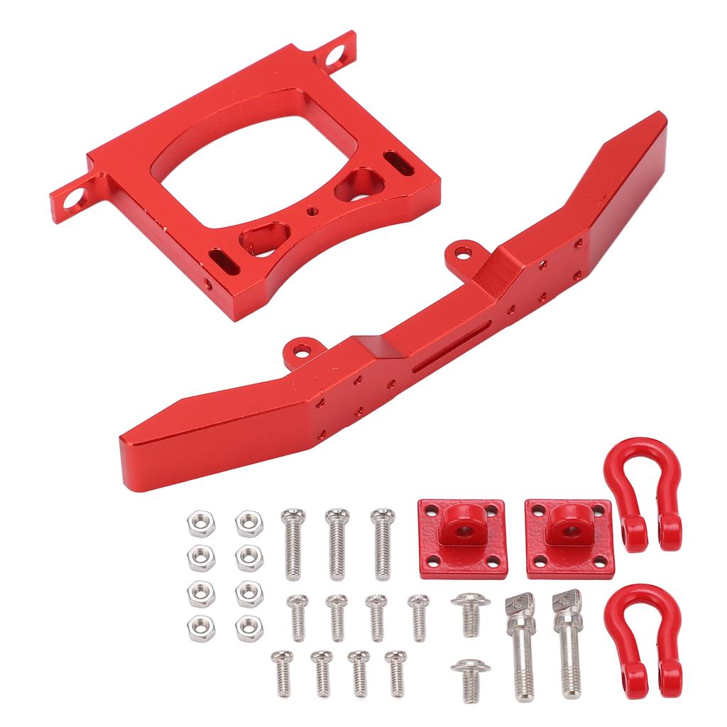 RC Metal Bumper Front Rear Car Set Aluminum for WPL B14 B16 Q60 Q61 1Celsius16 Remote Control Car