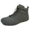 New five-finger men's snow boots barefoot piled thickened single shoes waterproof and non-slip barefoot non-slip cotton shoes