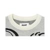 Palace Palasonic Fun Panasonic Logo Cartoon Long Sleeve Knitted Sweater Unisex Tops Grey P20KW001