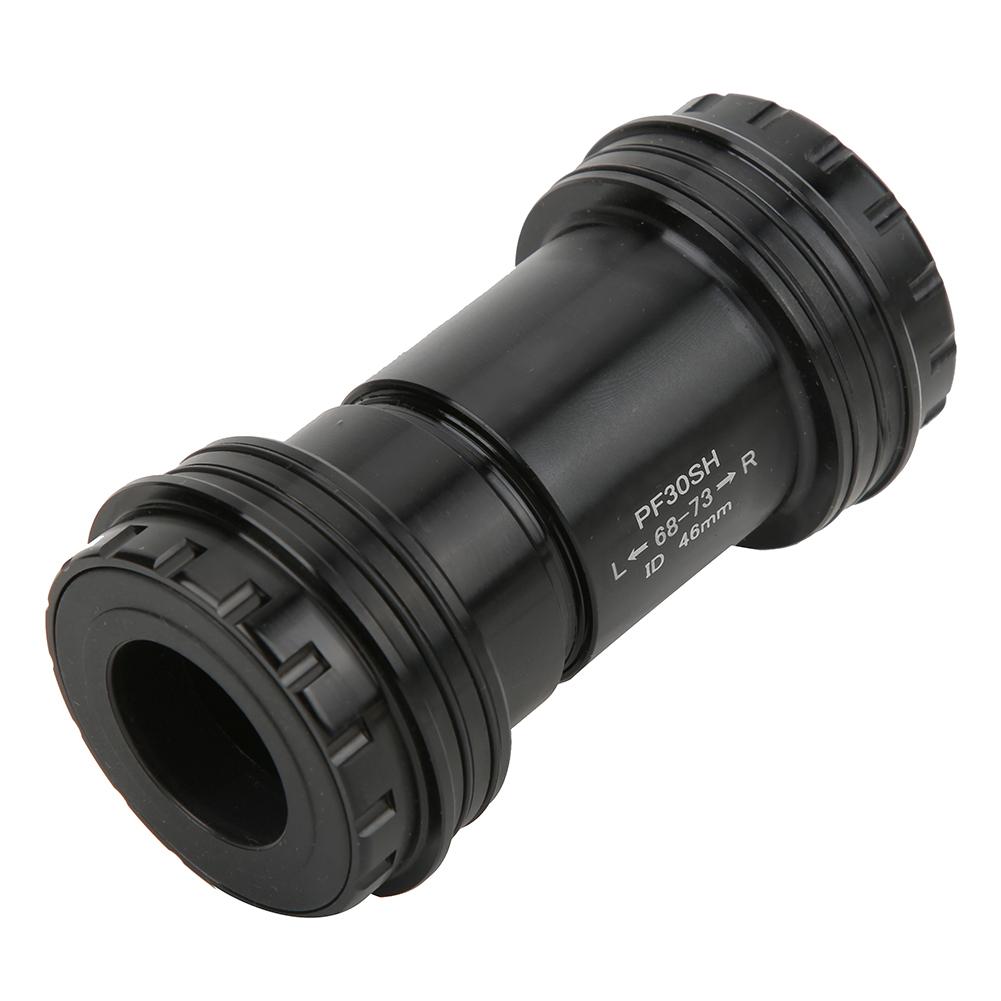 PF30 Alloy Bike Integrated Thread Screw In Locking Bottom Bracket 46MM for Crankset Bicycle Accessory