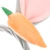 Soft Plush Cute Easter Bunny Ears Hairband With Carrot Bunny Shaped Headband