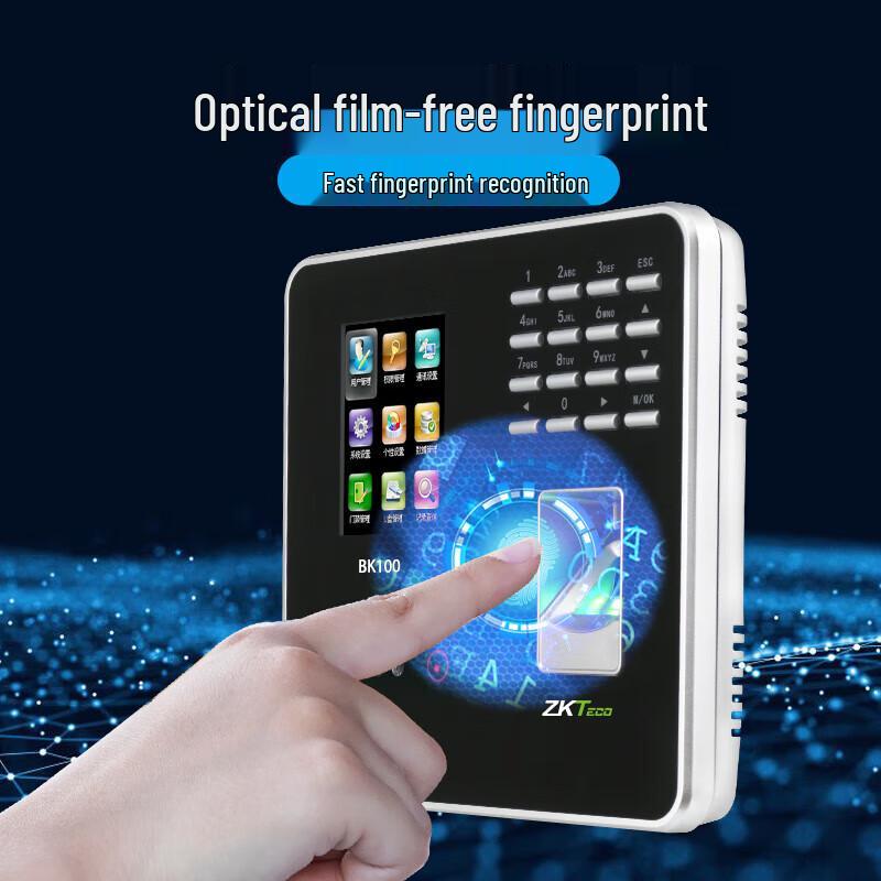 ZKTeco BK100 Dynamic Face & Fingerprint Time Attendance Machine