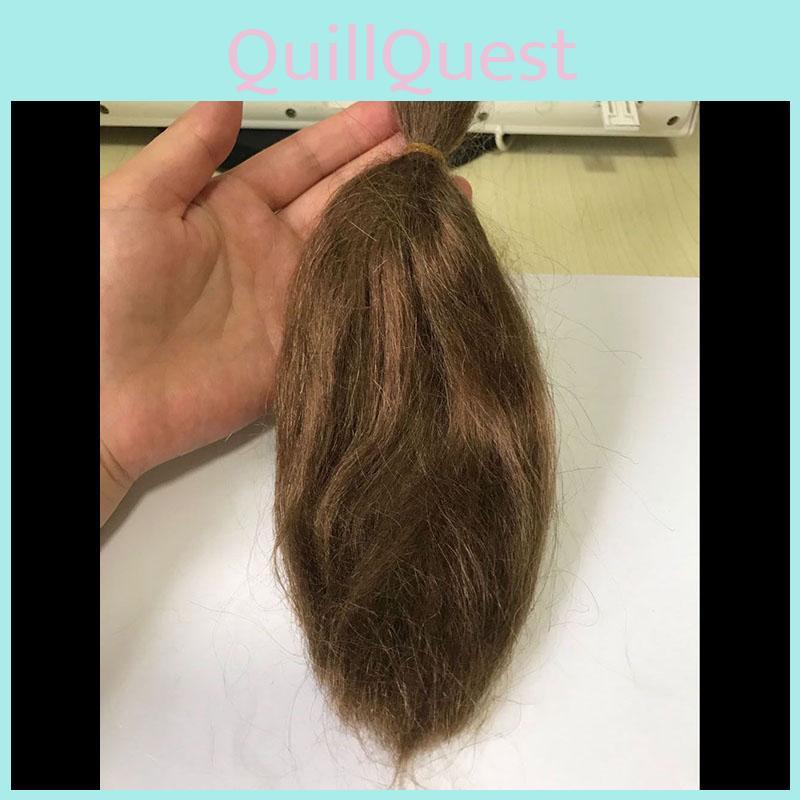 Luxurious 15g Mohair For Rooting Reborn Baby Doll Diy Kit With Random Color Selection