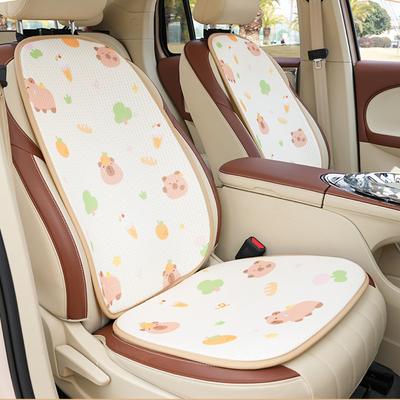 Protector Pad Summer Car Cartoon Cushion Mesh Capybara Car Seat Cushion  Decoration
