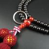 Myorenka Soto Zen Buddhist Prayer Beads For Women Formal Prayer Beads Ebony Agate Tailored 8 Dimension Bead Bag Included Prayer Beads Zen Buddhism