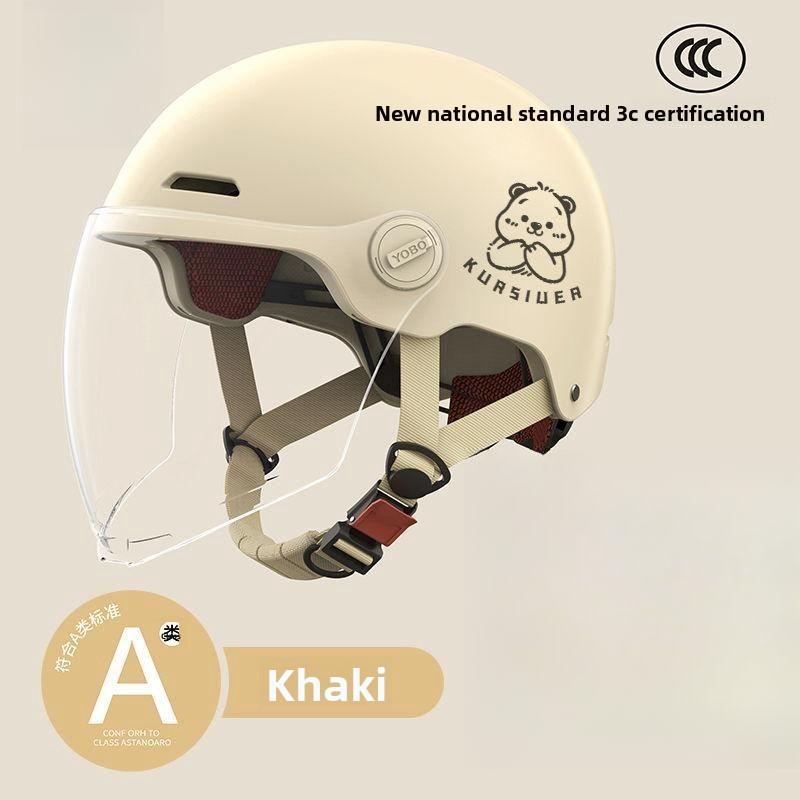 Electric Battery Car Helmet Women's and Men's Summer Universal Four-season Sunscreen Cap Half Helmet