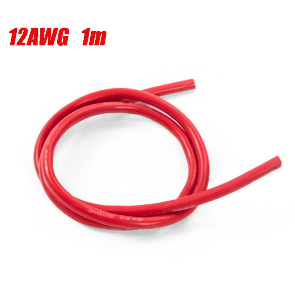 Tinned Copper AWG Electric Wire Solid Cable Universal Soft Silicone Cable Red Black Heat Resistant The Hook Up Assorted Wire Set