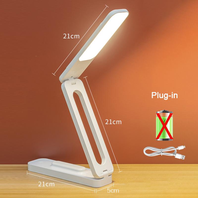 Reading Desktop Desk Lamp Multifunctional Folding Lamp Infinite Dimming Eye Protection Bedroom Living Room Study Led Desk Light