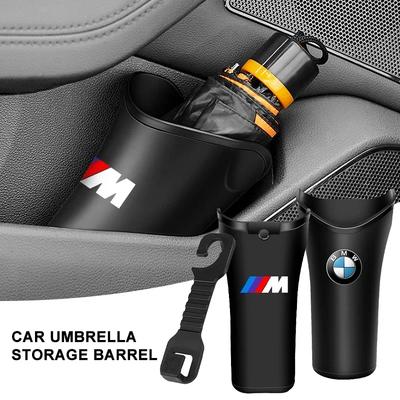 1/2Pcs Car Styling Car Storage Box Umbrella Garbage Organizer Bucket For E61 E81 E87 1 2 3 4 5 6 7 Series X1 X3 X4 X5 X6 X7