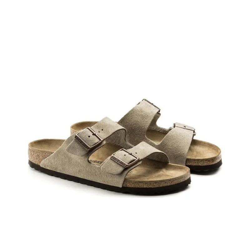 Birkenstock Arizona Unisex Soft Comfort Non-Slip Slide Sandals Grey 0051461 43