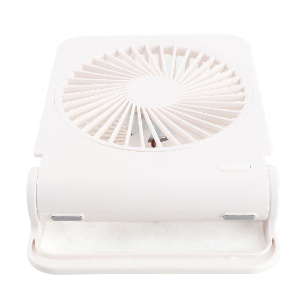 Desk Fan 3 Speeds Low Noise Portable Rechargeable   Fan for Car Home Camping