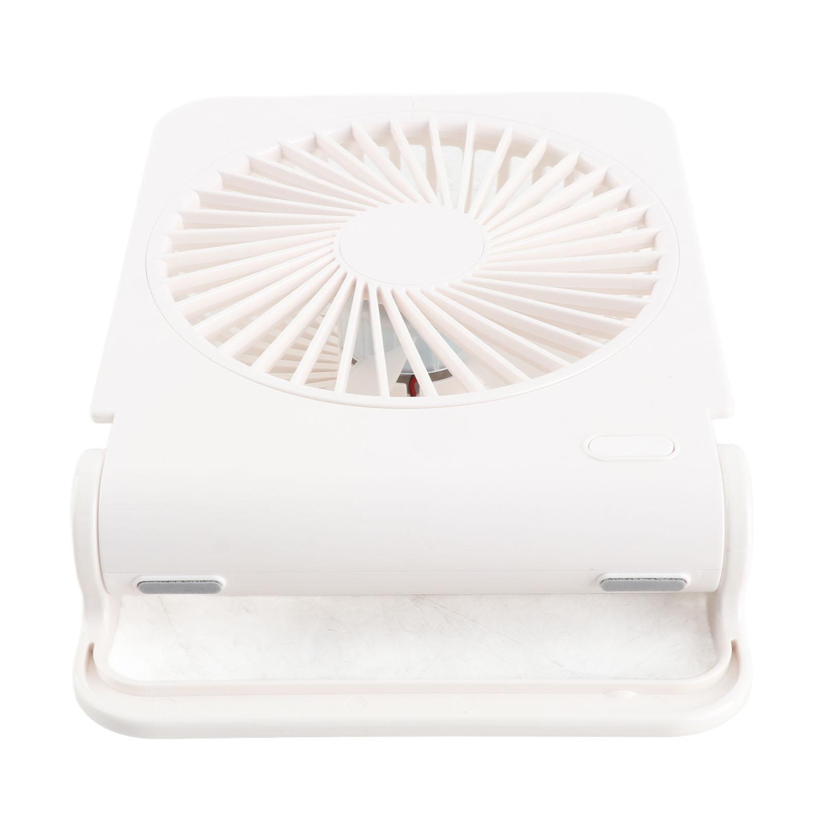 

Desk Fan 3 Speeds Low Noise Portable Rechargeable Fan for Car Home Camping