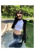 Women's Low-Rise Micro Flare Retro Stretch Jeans - Slimming Petite Fit for Spring & Autumn 2026