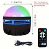 Creative Northern Lights Projection Light Galaxy Starry Sky Atmosphere Light USB Festival Gift Family Gathering Atmosphere Light
