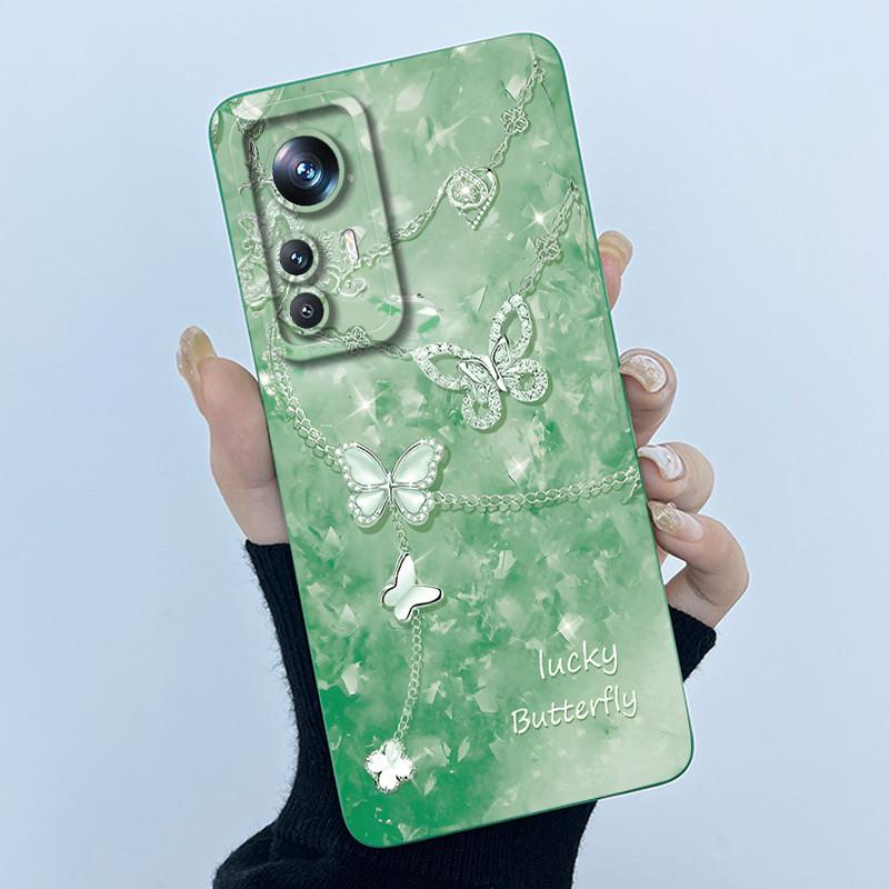 

For Xiaomi 12 Lite 12T Phone Case Fashion Simplicity Oil Painting Cover Soft Liquid Silicone Shell For Xiaomi Mi 12T Pro Fundas Xiaomi 12 Lite
