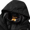 Timberland Solid Color Outdoor Detachable Cotton Lining Windproof Breathable 3-In-1 Jacket Men Jacket Black A2HGJ-001