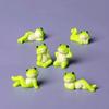 Creative DIY Cartoon, Funny Frog Doll, Micro Landscape Accessory Parts, Resin Crafts, Car Desktop Ornaments