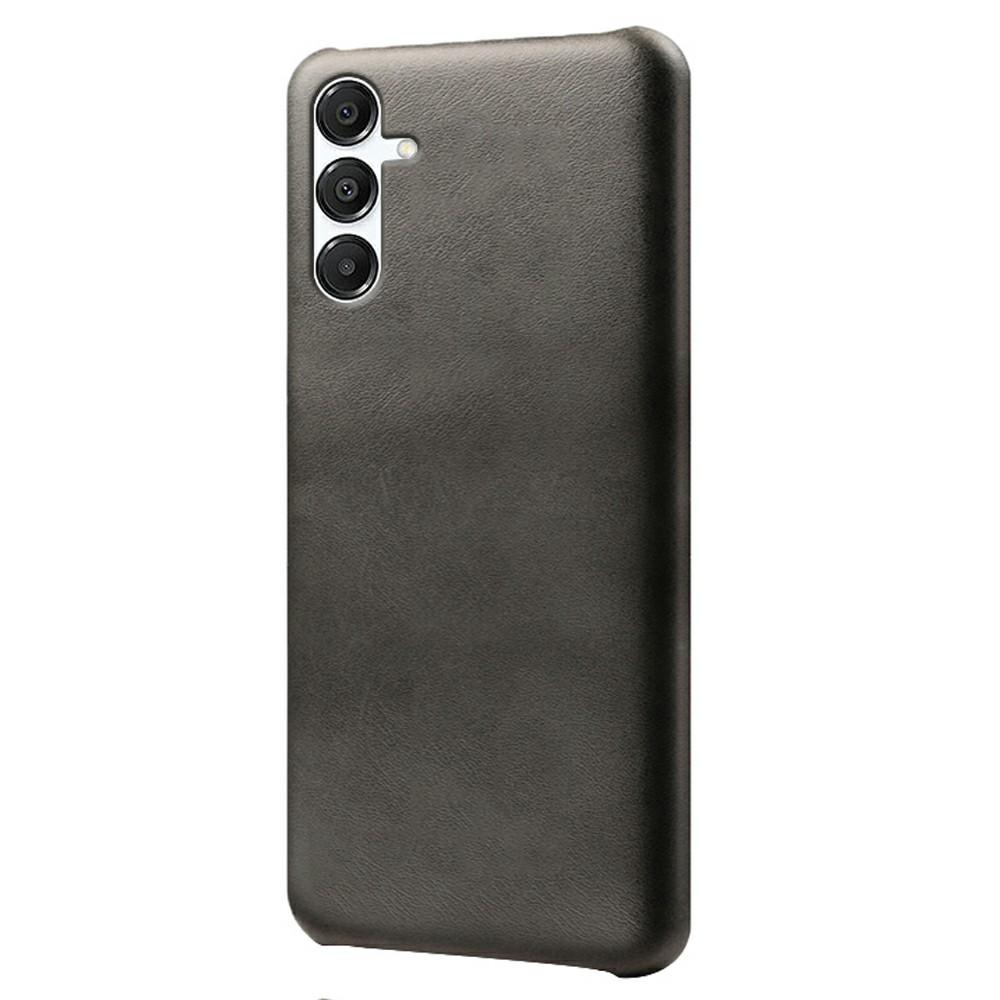 For Samsung Galaxy A17 5G Case Calf Texture PU Leather Hard PC Protective Phone Cover