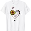 When Words Fail Music Speaks Sunflower Lover Men Women Gift T-Shirt(1)
