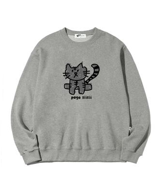 PAGESIISII Perronyang Print Sweatshirt [2 Colors]