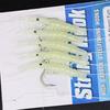 5 Pack Fishing Lures Rig Shrimp Baits Glow Fishing Rigs Shrimp String Hook Fishing Baits for Saltwater Fishing
