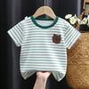 Children's Pure Cotton Short-Sleeved T-Shirt: Summer Style for Girls & Boys