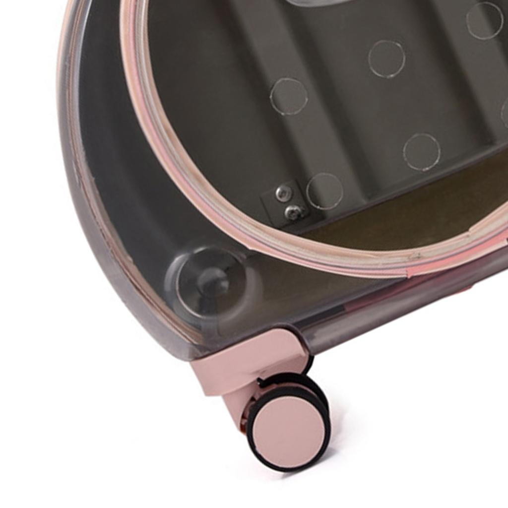 Pet Bubble Backpack Wear Resistant Portable Breathable Pet Trolley Case for Small Pets Kittens Dogs