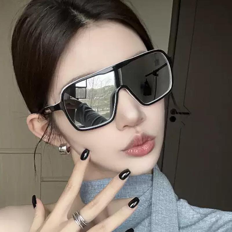 Big Size Men's Sun Glasses Vintage Style Bicycling Outdoor Women's Sunglasses Wind Proof Stylish Sunglass Women