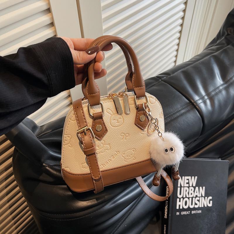 Korean High-Value Luxury cartoon Women's Bag Fashionable French Style Single Shoulder Handbag Stylish Crossbody Bag for Women