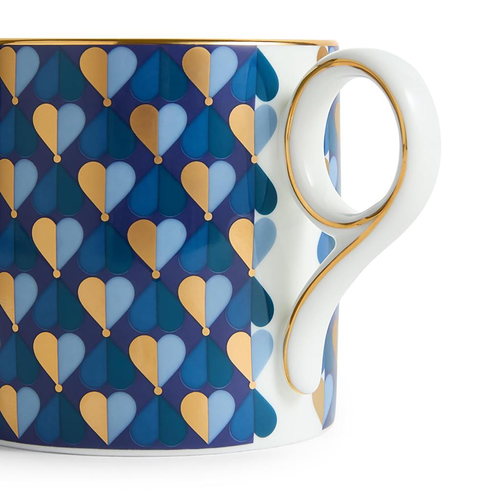 Imported Wedgwood Love Aegean Perfect for and Day 1084786 [Authentic Product] Mug, 350ml, Blue. weddings, birthdays, Mother's gifts.