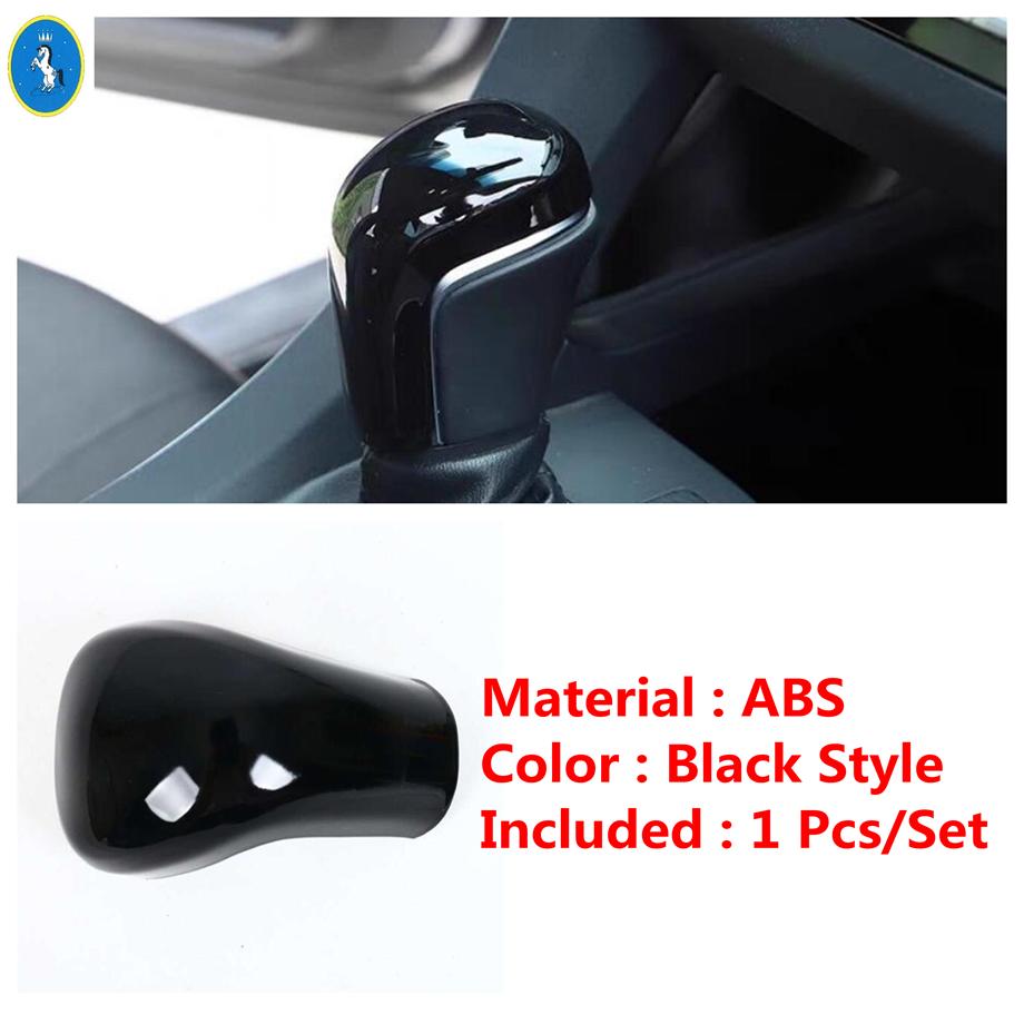 Gear Shift Head Knob Cover Trim For Toyota Corolla E210 + Camry 2018+ Yaris Yaris cross + Avalon + Car Accessories чёрный