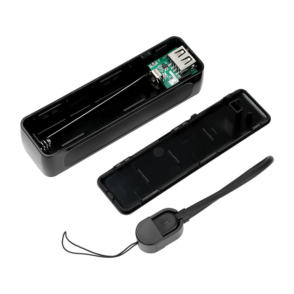 Mobile Power Bank Case DIY Kit 121700 Battery Storage Box Holder Type-C Portable Battery Without Battery