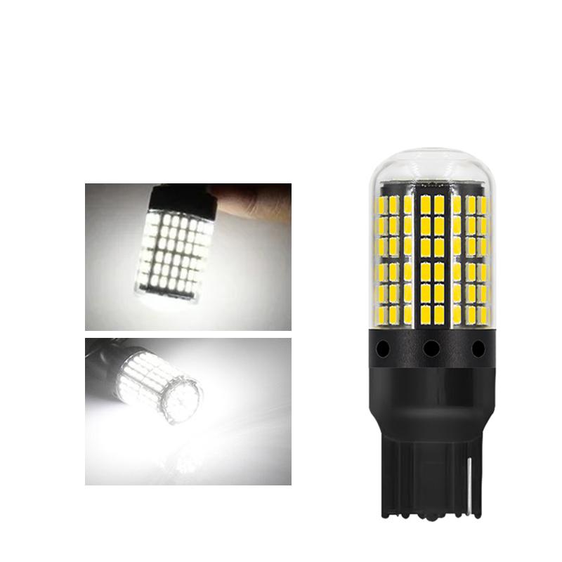 1156 BA15S P21W BAU15S PY21W T20 7440 W21W 1157 P21/5W W21/5W 7443 LED-lampor 3014 144SMD LED CanBus-lampa För blinkerslampa