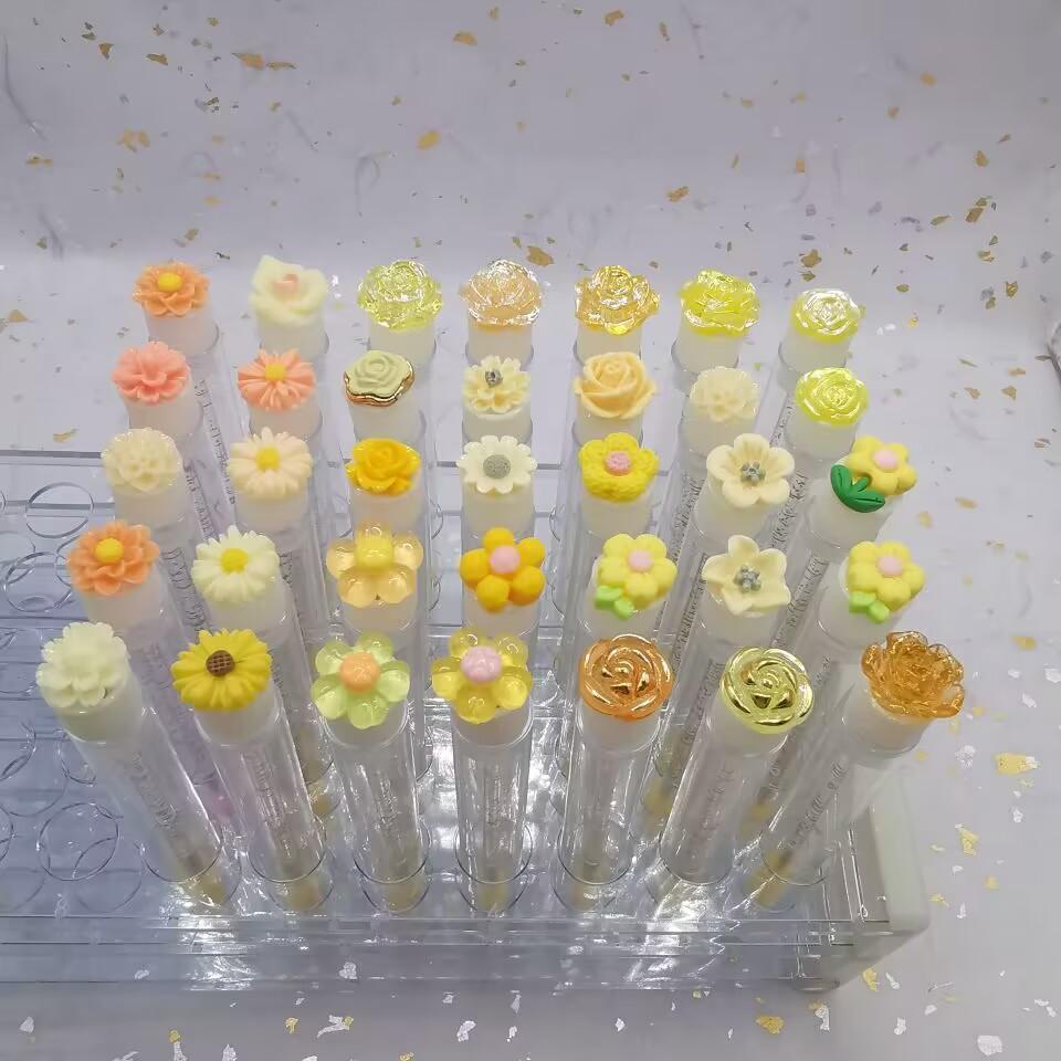 50PCS Reusable Eyelash Brush Tubes Eyebrow Brush Eyelash Wands Replaceable Dust-proof Cleaner Storage Tubes Makeup Tool