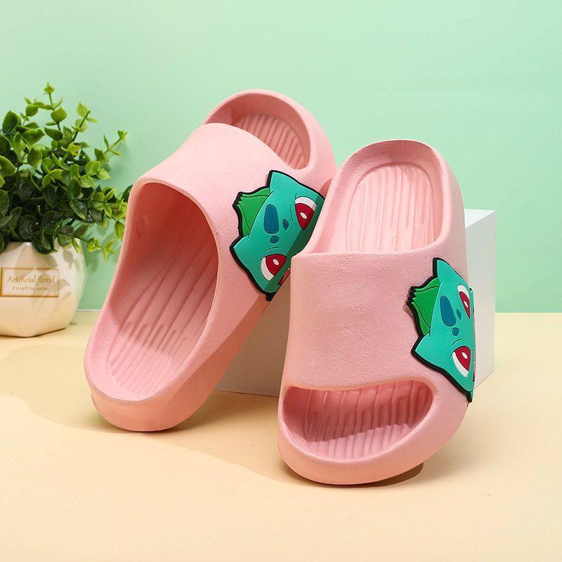 Inspired Cartoon Character Boys Indoor Slippers With Slip Resistant Soft Design Eva