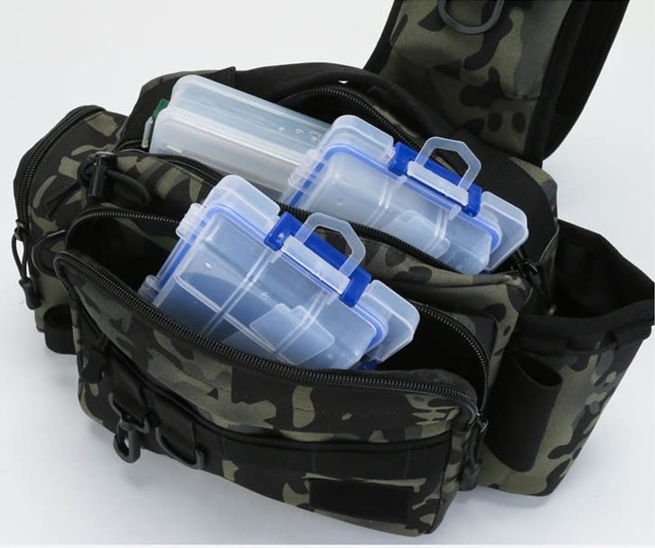 Fishing fishing fishing shoulder bag bag, bag, run-and-gun bag, bag,