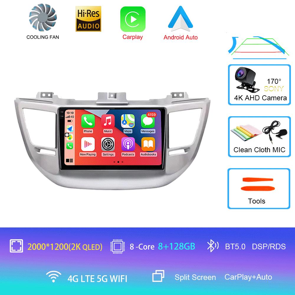 Android 14 Car Radio For Hyundai Tucson 3 2015 - 2018 Player Multimedia Navigation Stereo GPS No 2din 2 din dvd