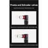 Bicycle Portable Mini Pump, Suitable for Both American and French Multifunctional Pumps