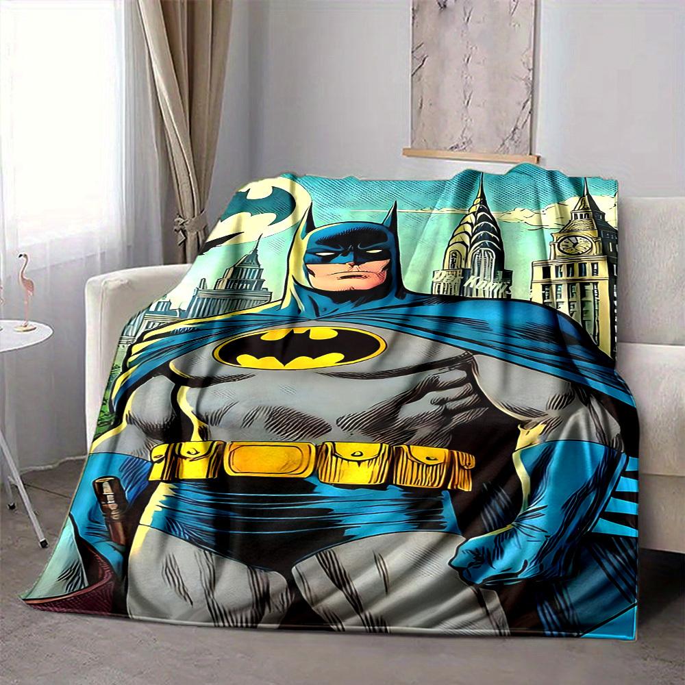 1 Stück Batman Decke Leichte Flanelldecke für Sofa, Bett, Reise, Wohnzimmer, Büro, Couch, Stuhl und Bett