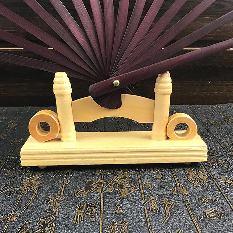Wooden Display Stand For Hand Fan Folding Fan Holder Stand Elegant Design