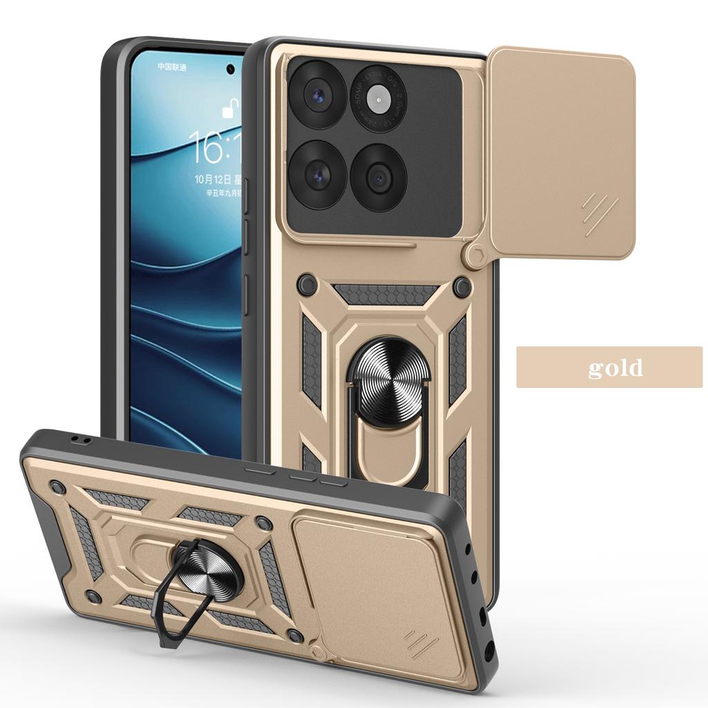 Kryt Armor pro Motorola Moto Edge 60 Fusion Kryt Ochrana objektivu s kroužkem Magnetický držák Coque Fundas Capa