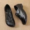 Shoes for Women High Quality Soft Leather Casual Shoes Classic Women Loafers Soft Soled Walking Flat Shoe Moccasins Women Shoes