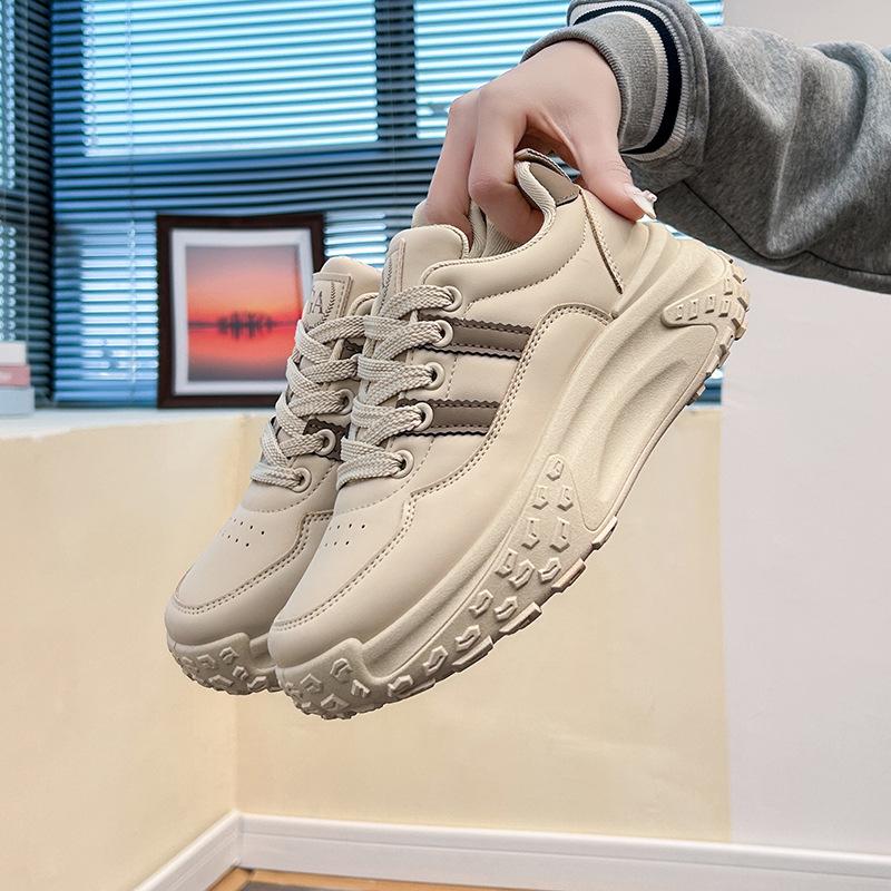 Dad Shoes Damen Herbst Neue Studentin Ins Modisch All-Match Plateau Sport Frühling und Herbst Freizeitschuhe
