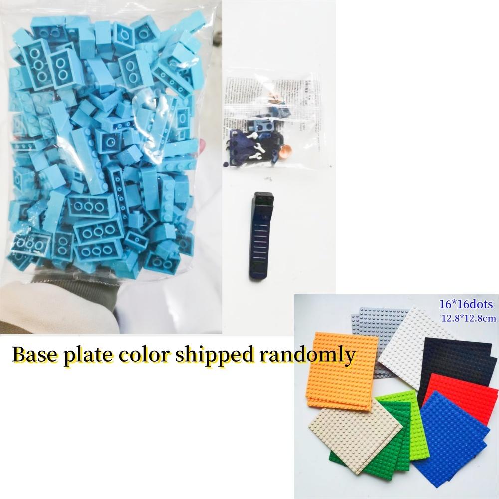 Dětské hračky Stavebnice Dárkový talíř Figurka 260g Asi 200ks Puzzle DIY pro děti 16 barev/smíšené barvy/chlapecký/dívčí styl