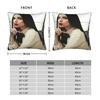 Actor S-Sofia C-Carson Pillow Cover Design Cushion Cover Vintage Pillow Case For Sofa Home Decoration