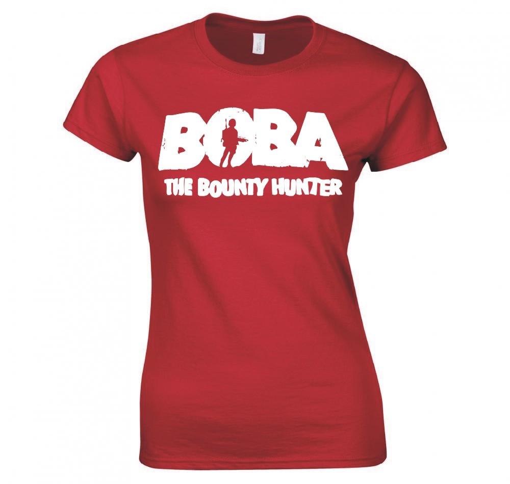 Star Wars Boba The Bounty Hunter Ladies TShirt New S