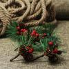 Pick Party Table Decoration Home Fake Berries Artificial Pine Pick Christmas Wreath Decor Ornaments